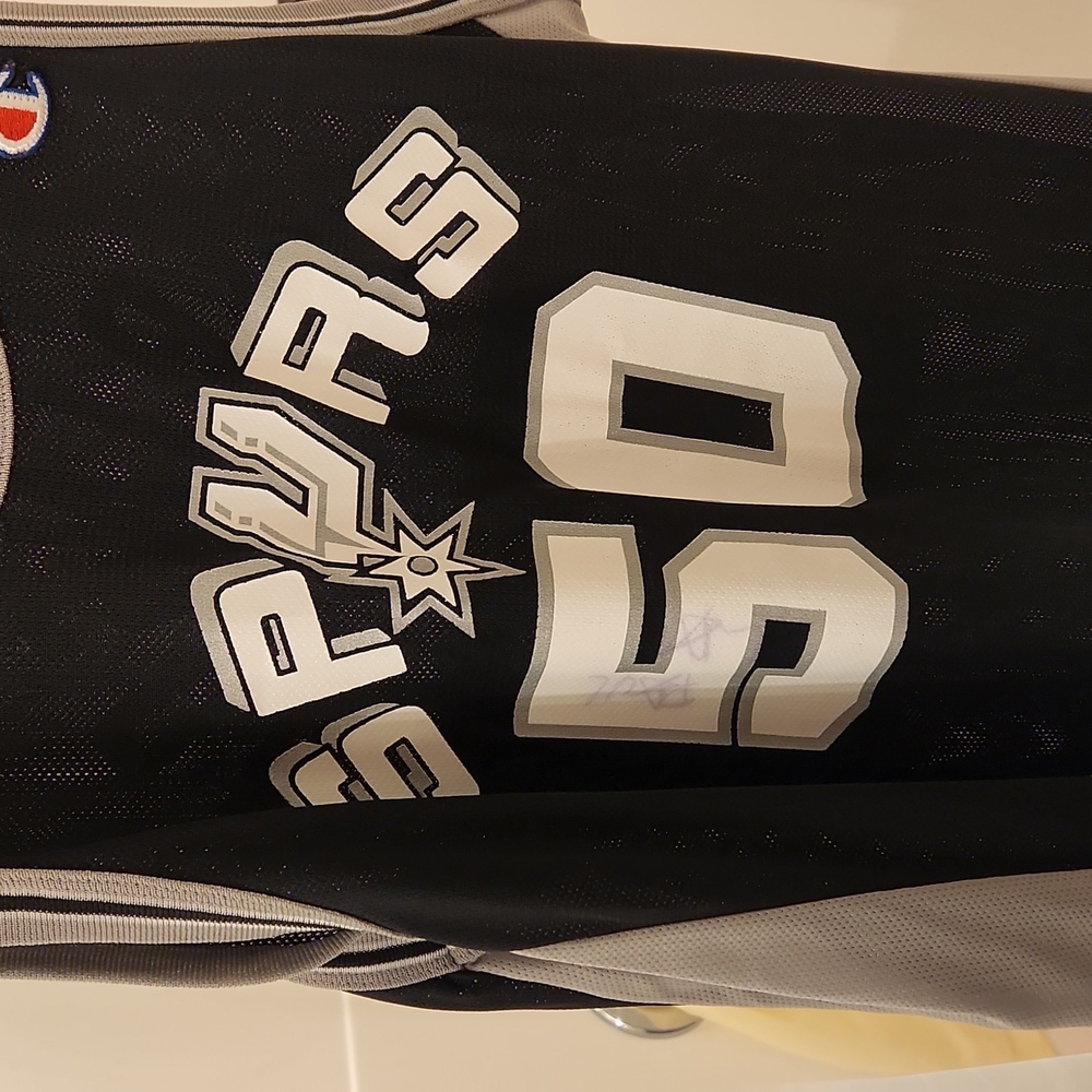 David Robinson Spurs Champion Large 44 Jersey - Picture 2 of 15